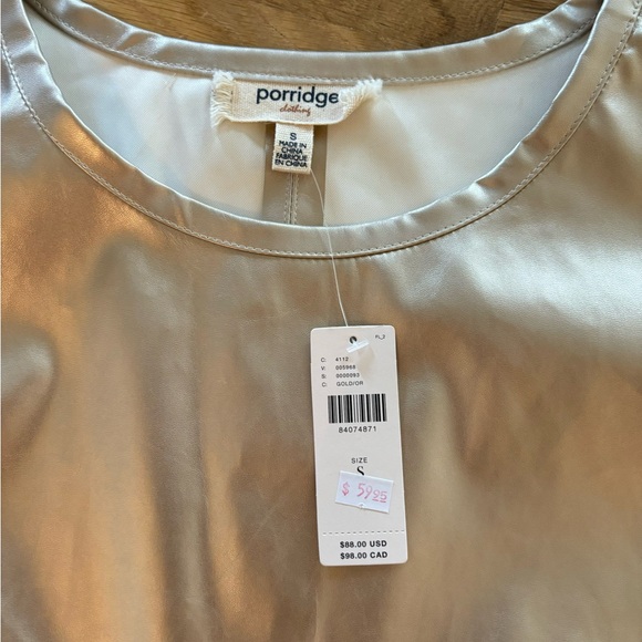 Faux leather top - Picture 2 of 2